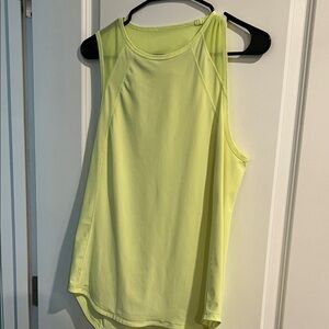 Lime Green Sleeveless Women's Top